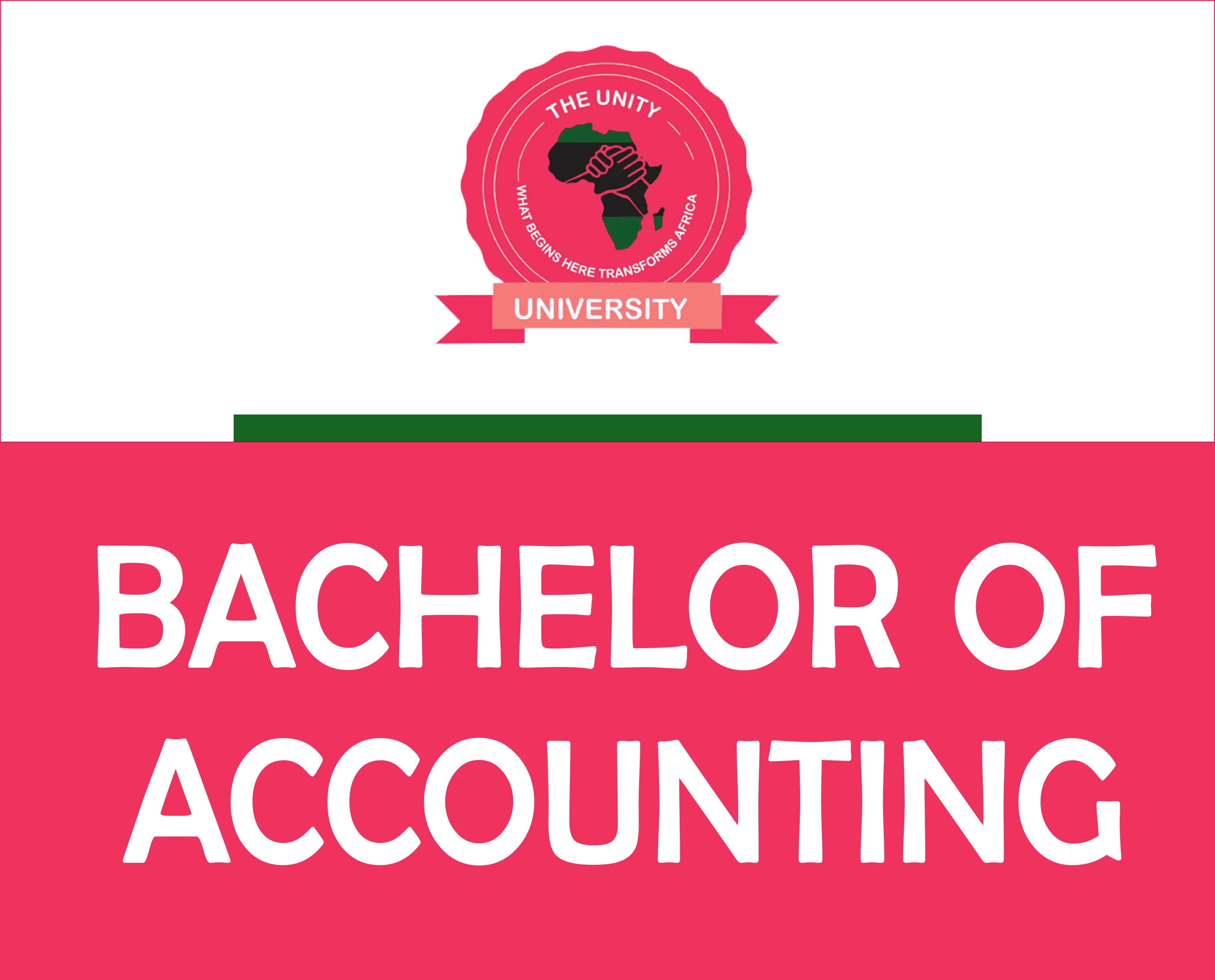 Bachelor of Accounting and Finance